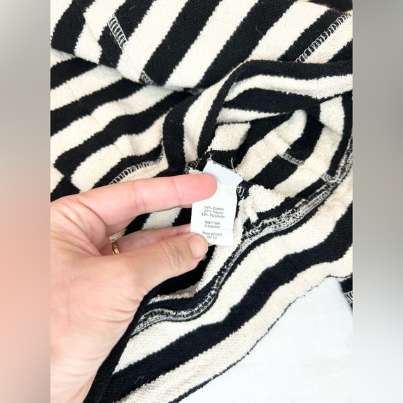 J.Crew Terry Knit Striped Hoodie - Picture 5 of 12